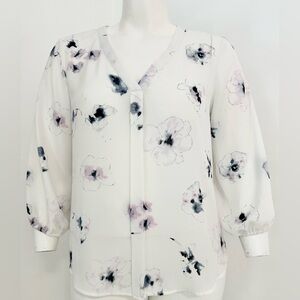 Violet + Claire Floral Blouse Size XL